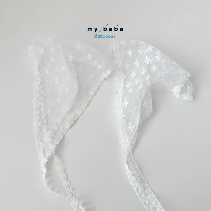 My Bebe - Korean Baby Fashion - #babygirlfashion - Lace Bonnet