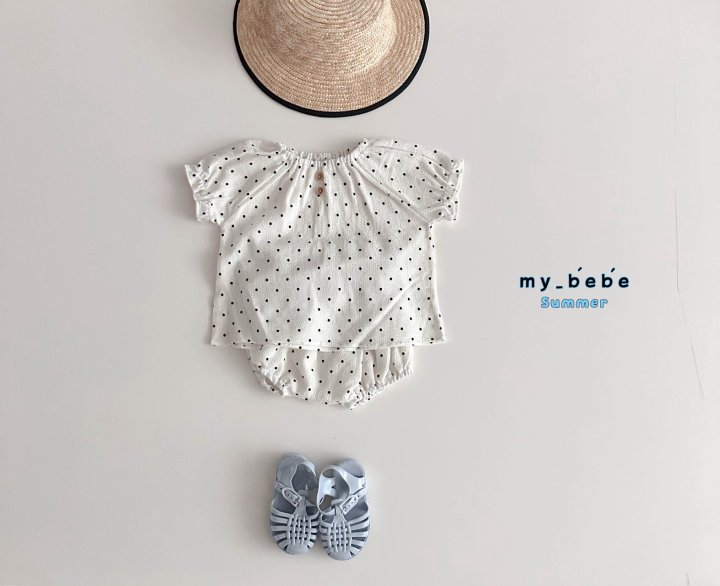 My Bebe - Korean Baby Fashion - #babygirlfashion - Cool Bloomer Set - 5