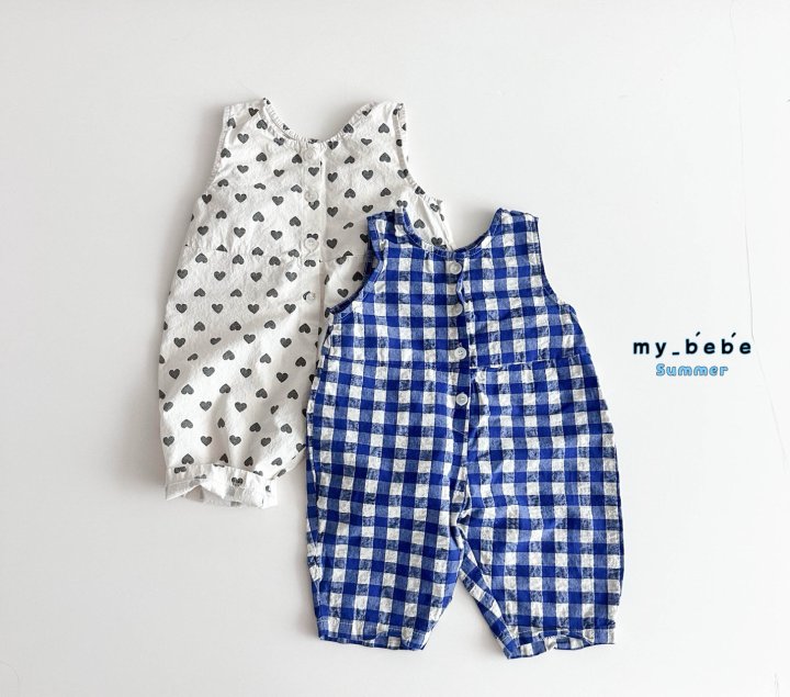 My Bebe - Korean Baby Fashion - #babyfever - Summer Jumpsuit - 4