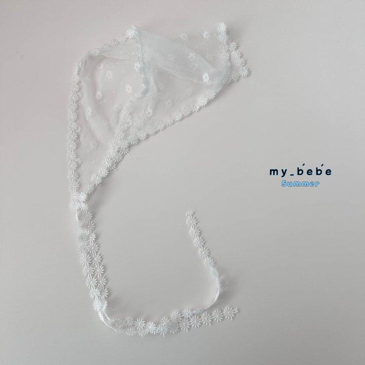My Bebe - Korean Baby Fashion - #babylifestyle - Lace Bonnet - 2
