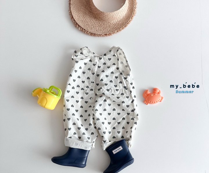 My Bebe - Korean Baby Fashion - #babylifestyle - Summer Jumpsuit - 5