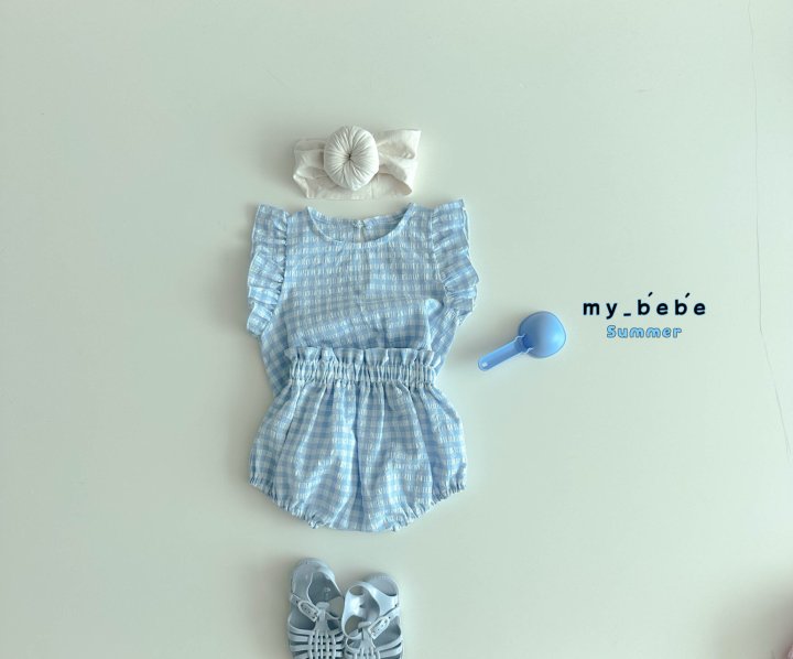 My Bebe - Korean Baby Fashion - #babygirlfashion - Wing Bloomer Set - 4