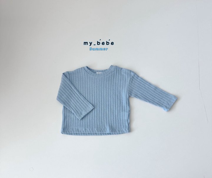 My Bebe - Korean Baby Fashion - #babylifestyle - Cooling Long Sleeve Tee - 11