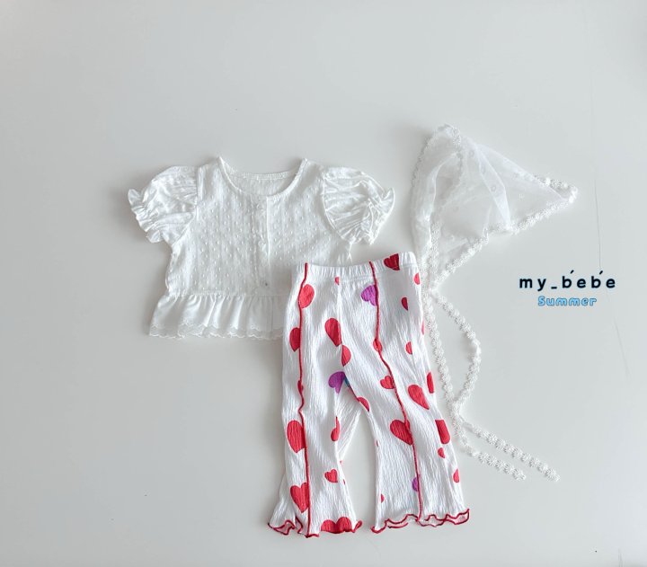 My Bebe - Korean Baby Fashion - #babylifestyle - Lace Blouse - 5
