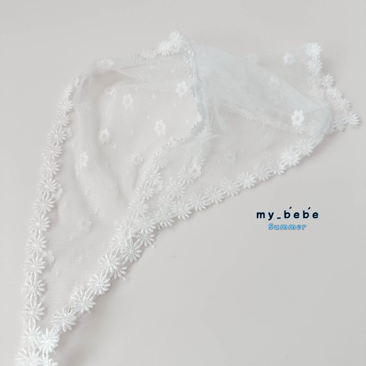 My Bebe - Korean Baby Fashion - #babyoninstagram - Lace Bonnet - 3