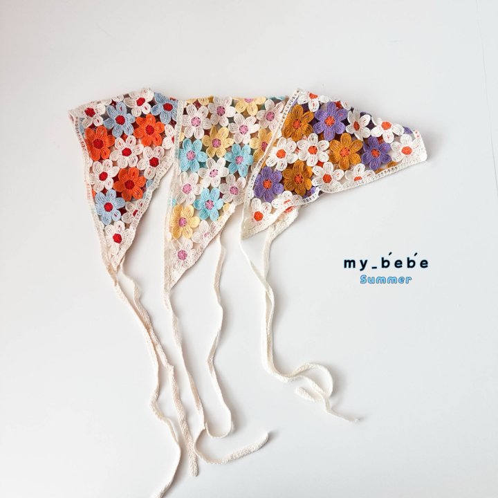 My Bebe - Korean Baby Fashion - #babyoninstagram - Embroidered Bonnet - 2
