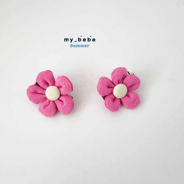 My Bebe - Korean Baby Fashion - #babyoninstagram - Pink Hair Clip