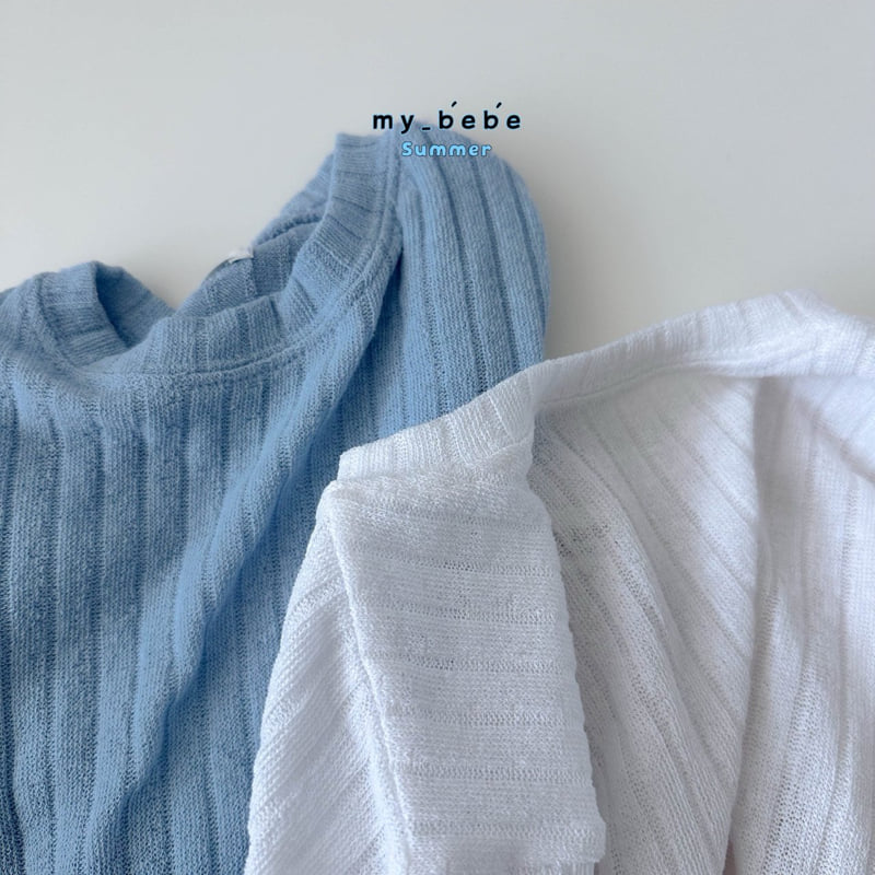 My Bebe - Korean Baby Fashion - #babyoninstagram - Cooling Long Sleeve Tee - 12