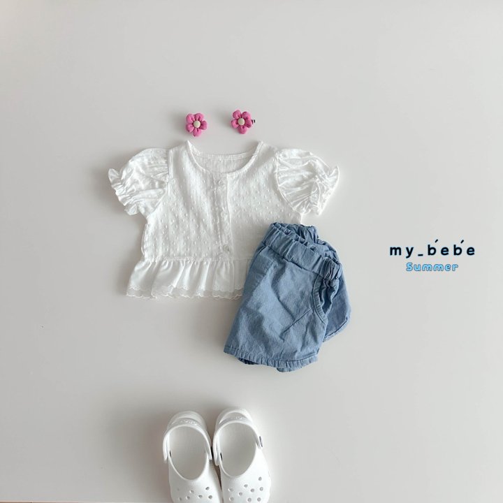 My Bebe - Korean Baby Fashion - #babyoninstagram - Lace Blouse - 6