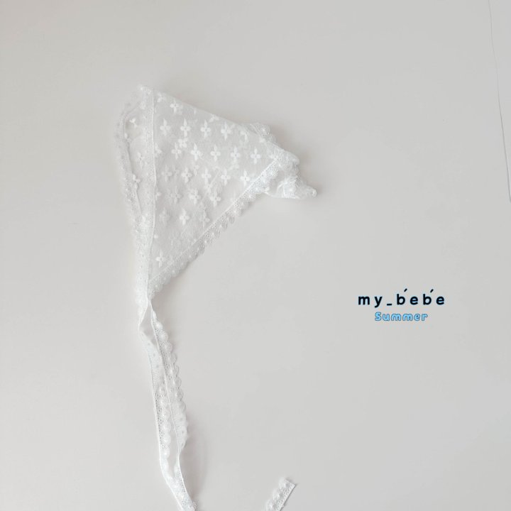 My Bebe - Korean Baby Fashion - #babyoninstagram - Lace Bonnet - 4