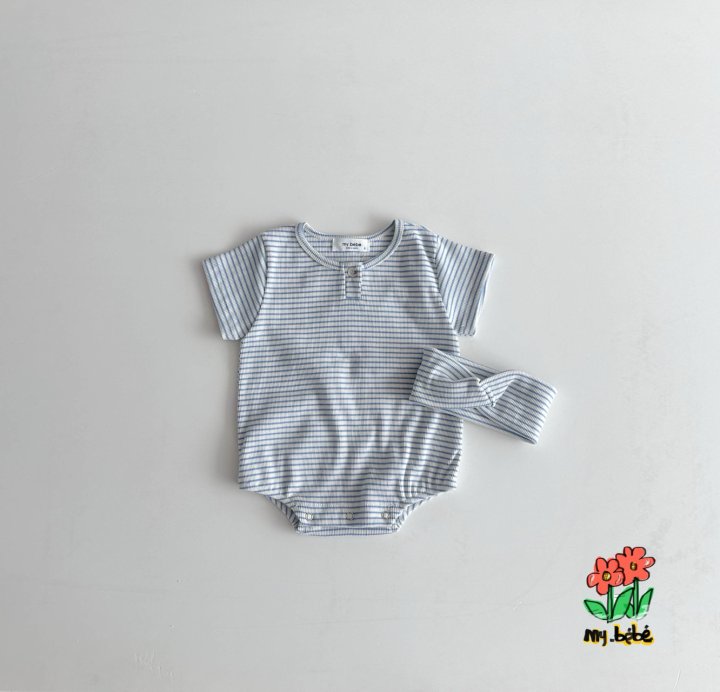 My Bebe - Korean Baby Fashion - #babyootd - Tight Suit Set - 10