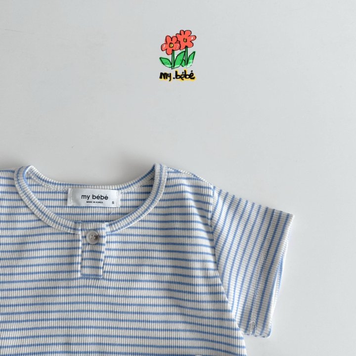 My Bebe - Korean Baby Fashion - #babyoutfit - Tight Suit Set - 11