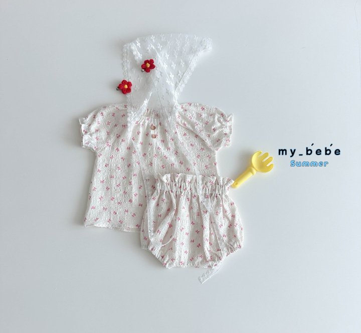 My Bebe - Korean Baby Fashion - #babyoutfit - Cool Bloomer Set - 9