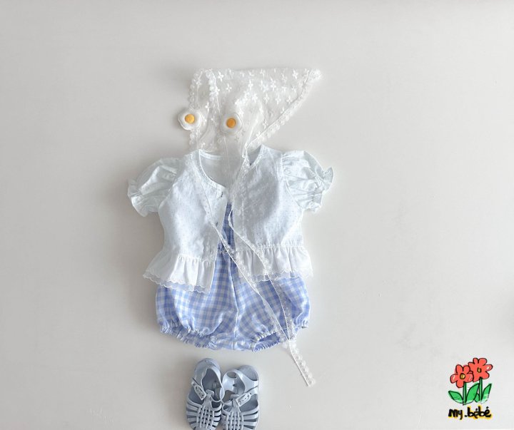 My Bebe - Korean Baby Fashion - #babyoutfit - Lace Blouse - 8