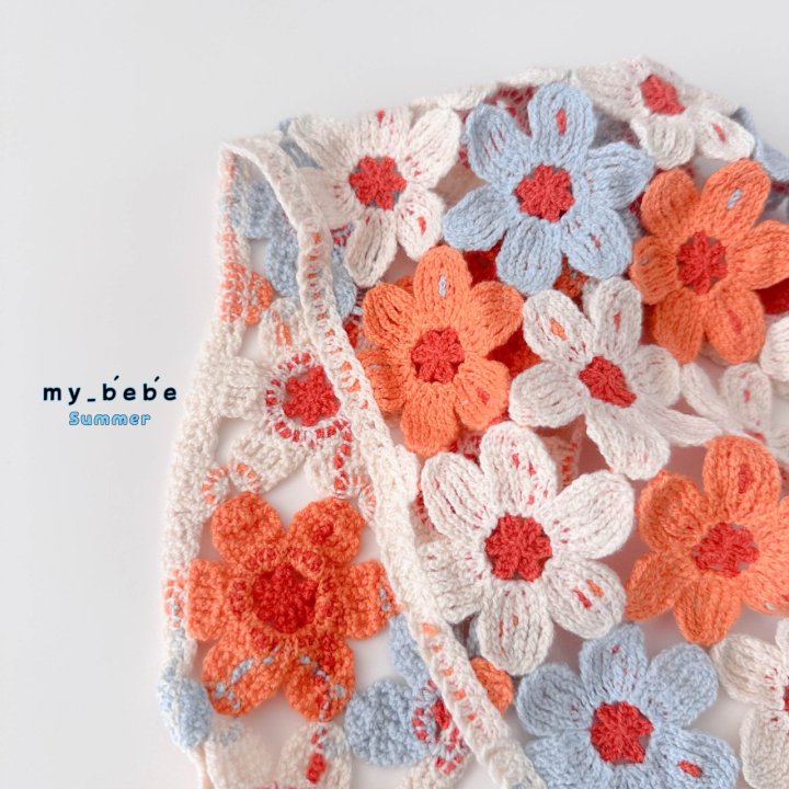 My Bebe - Korean Baby Fashion - #babywear - Embroidered Bonnet - 6