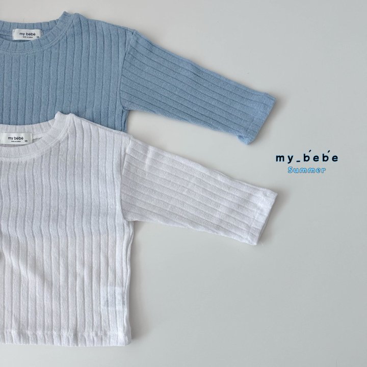 My Bebe - Korean Baby Fashion - #babywear - Cooling Long Sleeve Tee