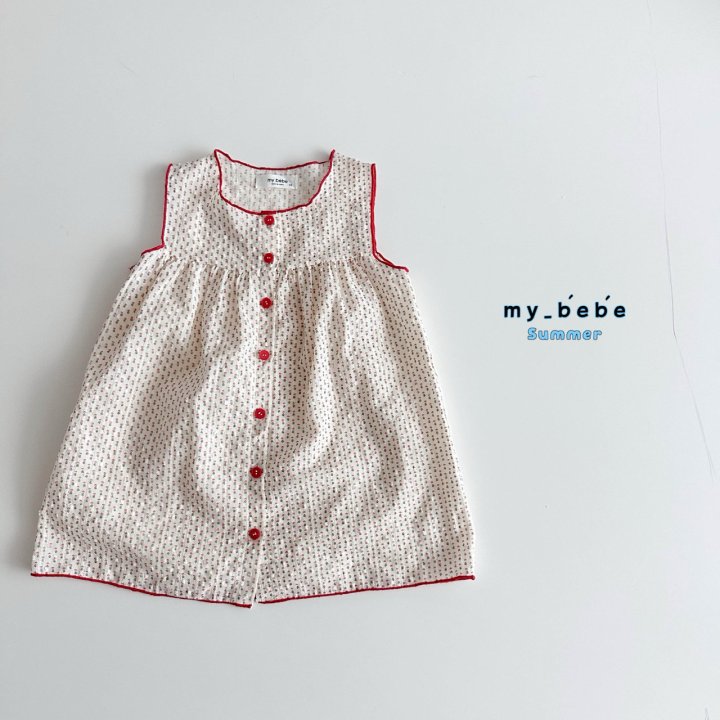 My Bebe - Korean Baby Fashion - #onlinebabyboutique - Raglan One-piece - 9