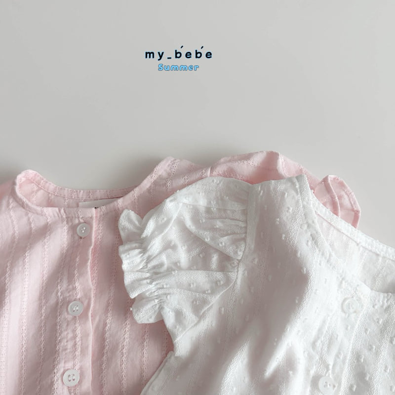 My Bebe - Korean Baby Fashion - #onlinebabyshop - Lace Blouse - 12