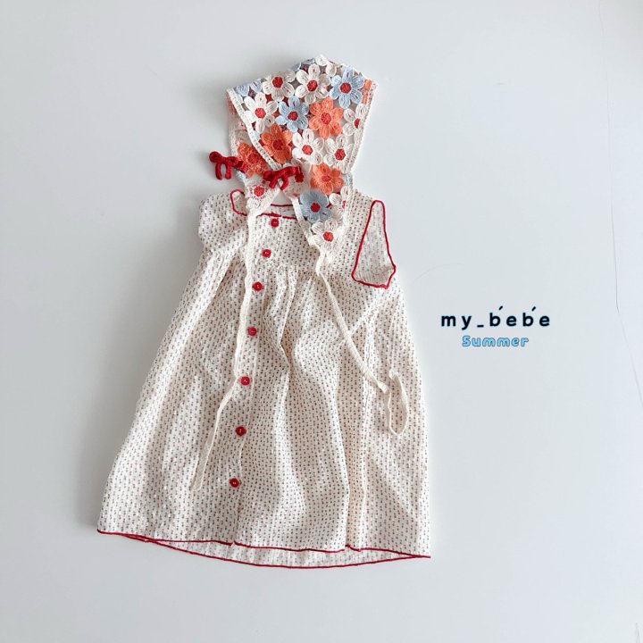 My Bebe - Korean Baby Fashion - #onlinebabyshop - Raglan One-piece - 10