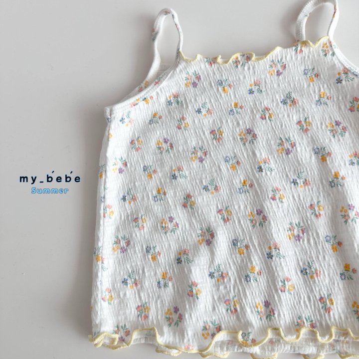 My Bebe - Korean Baby Fashion - #onlinebabyshop - Sleeveless Easywear - 6