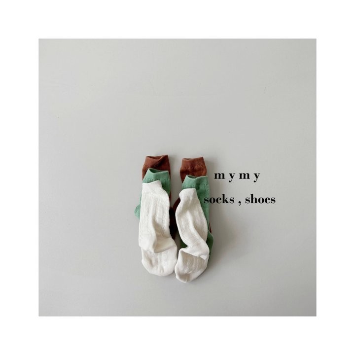 My Socks - Korean Children Fashion - #kidzfashiontrend - Fruit Flower Set - 8