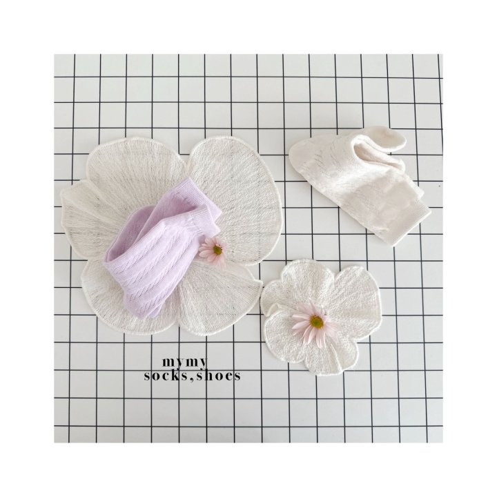 My Socks - Korean Children Fashion - #kidzfashiontrend - Anemone Set - 7