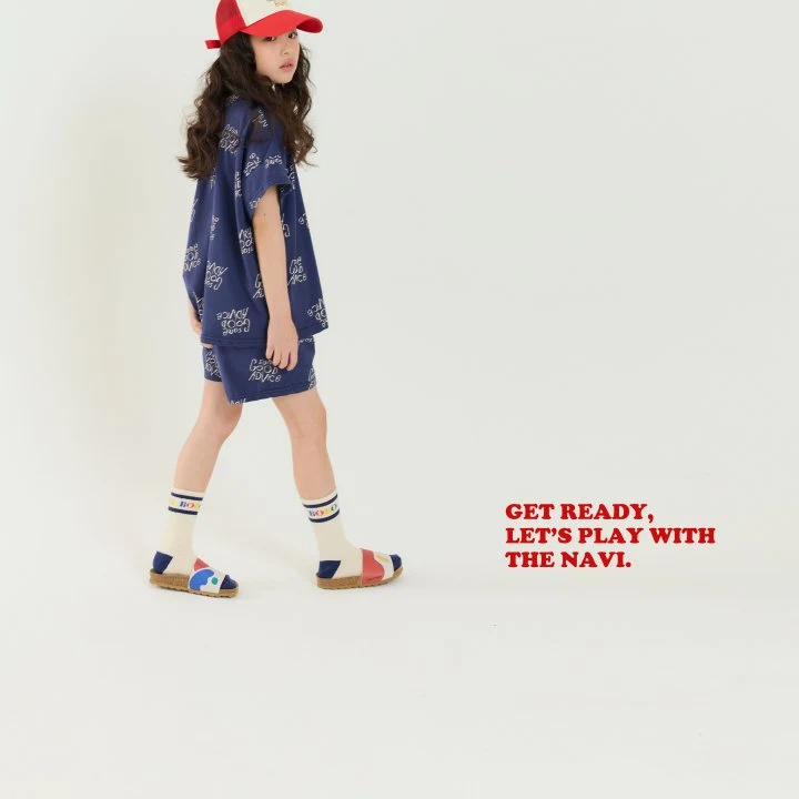 Navi - Korean Children Fashion - #kidzfashiontrend - Font Pants - 4