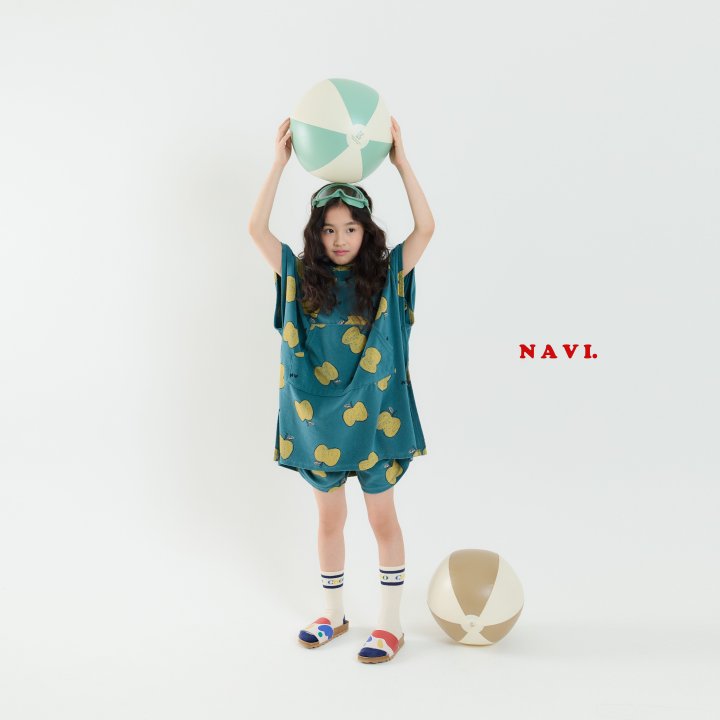 Navi - Korean Children Fashion - #Kfashion4kids - Apple Beach Gown - 8