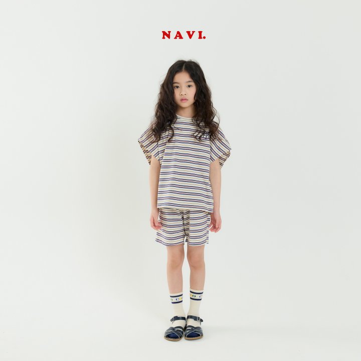Navi - Korean Children Fashion - #childofig - Double Tee - 9