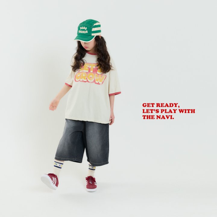 Navi - Korean Children Fashion - #childofig - Grow Tee - 8