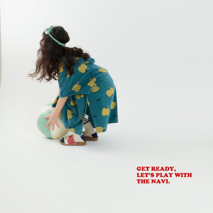 Navi - Korean Children Fashion - #childrensboutique - Apple Beach Gown