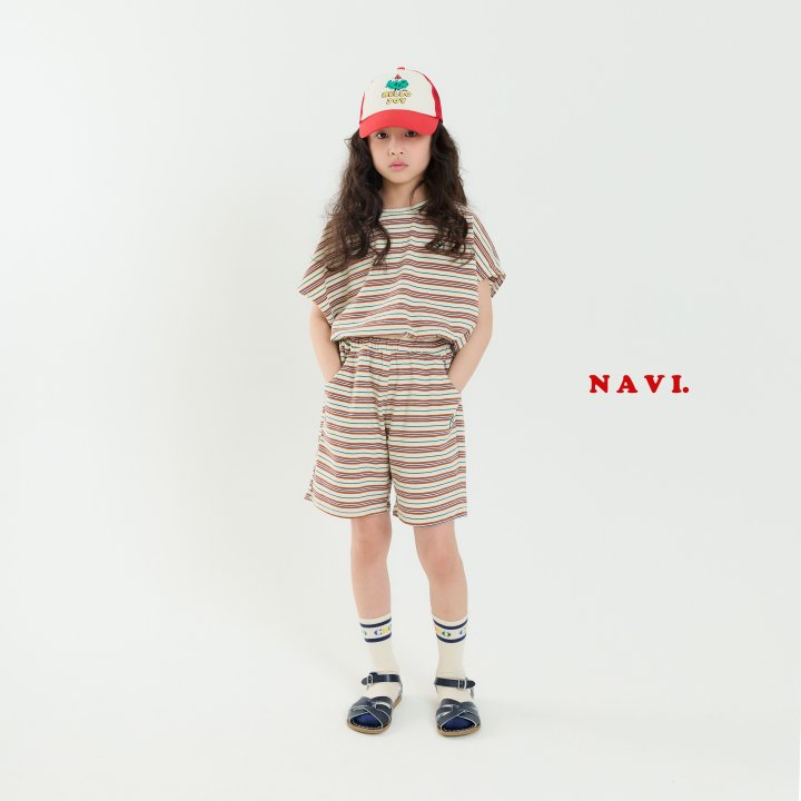 Navi - Korean Children Fashion - #designkidswear - Double Tee - 11