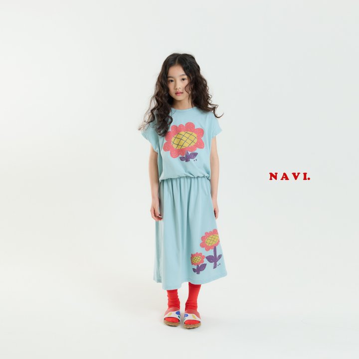 Navi - Korean Children Fashion - #fashionkids - Sunflower Tee - 10