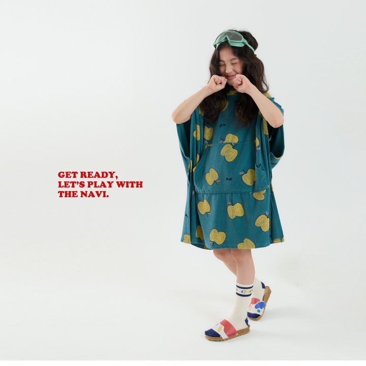 Navi - Korean Children Fashion - #discoveringself - Apple Beach Gown - 4