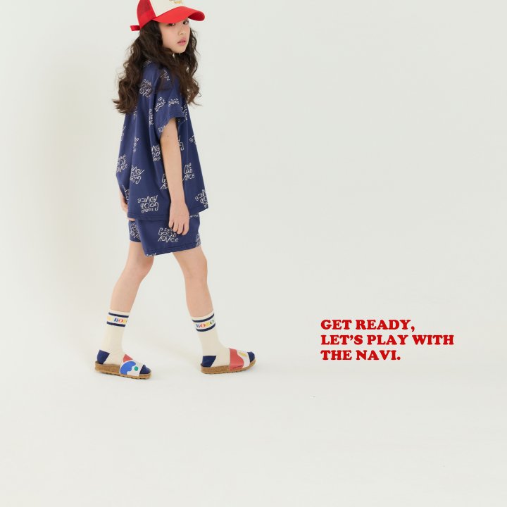 Navi - Korean Children Fashion - #kidsshorts - Font Pants