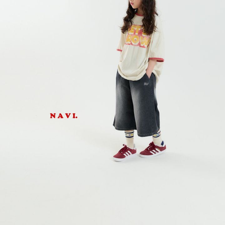 Navi - Korean Children Fashion - #kidsshorts - Rocky Denim Pants - 10