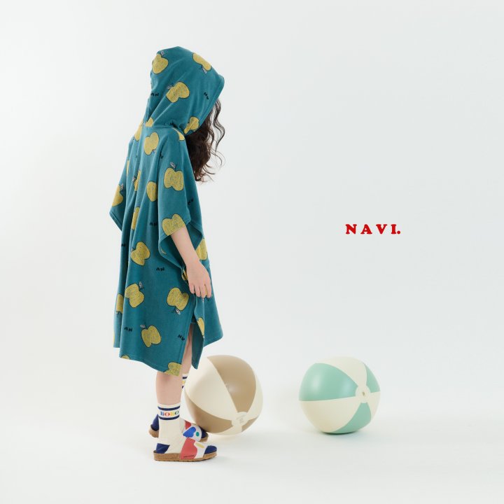 Navi - Korean Children Fashion - #kidsshorts - Apple Beach Gown - 5