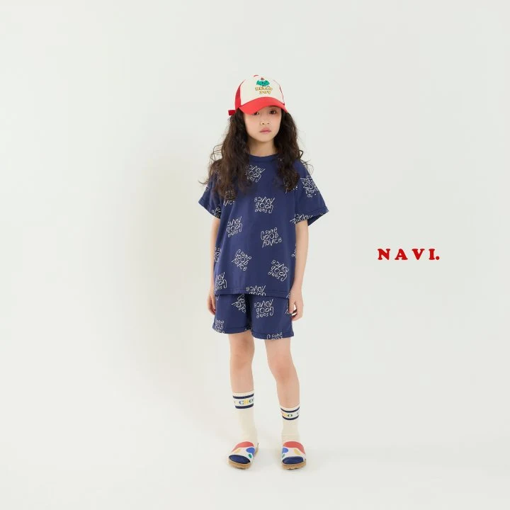 Navi - Korean Children Fashion - #kidsstore - Font Pants - 2
