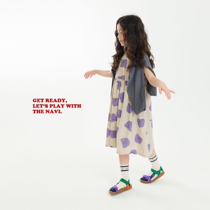 Navi - Korean Children Fashion - #kidzfashiontrend - Doggy One-piece - 9