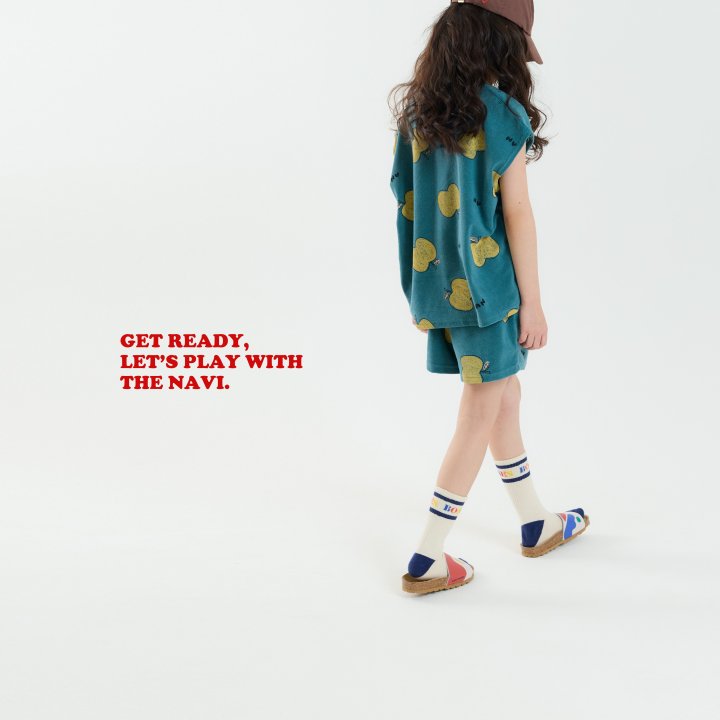 Navi - Korean Children Fashion - #littlefashionista - Apple Sleeveless - 6