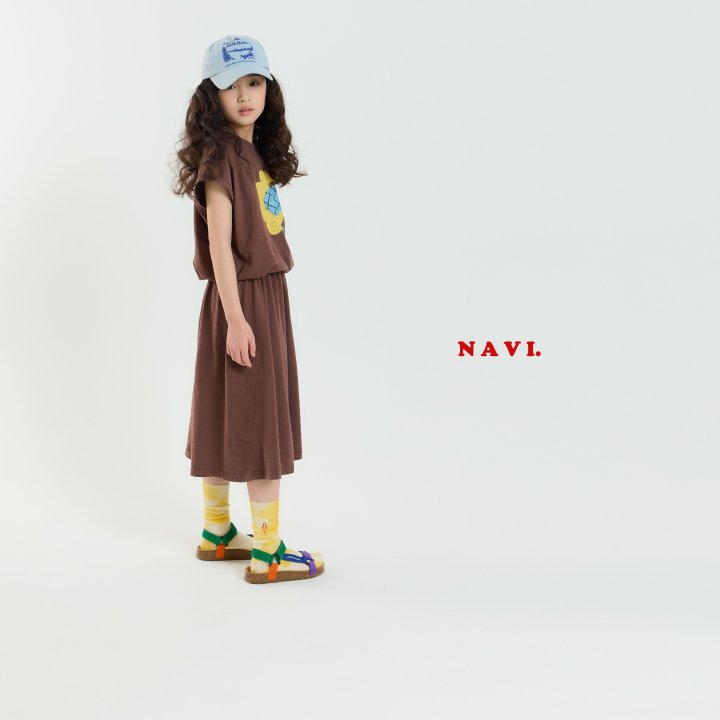 Navi - Korean Children Fashion - #minifashionista - Sunflower Tee - 3