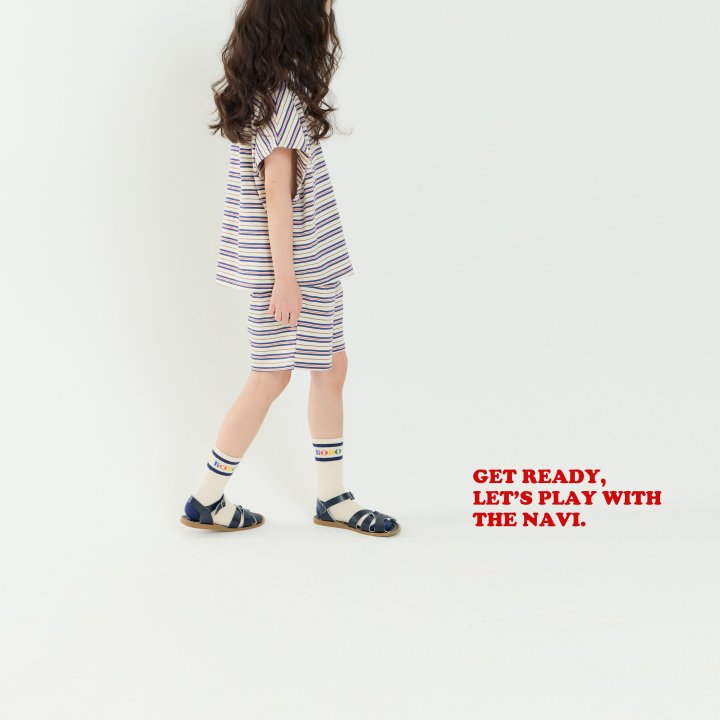 Navi - Korean Children Fashion - #stylishchildhood - Double Tee - 8