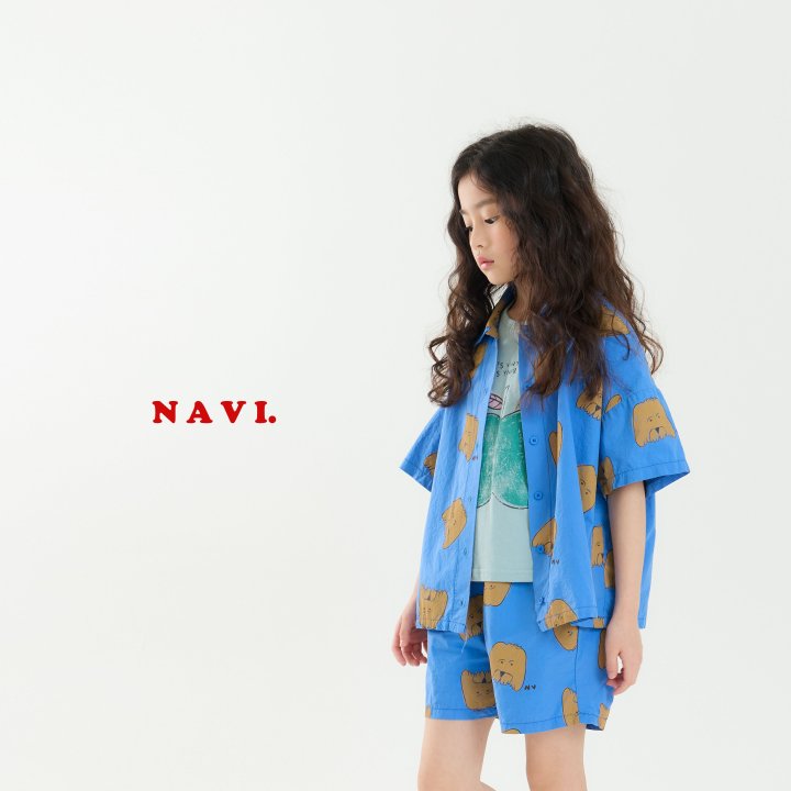 Navi - Korean Children Fashion - #todddlerfashion - Ray Crop Shirt - 12