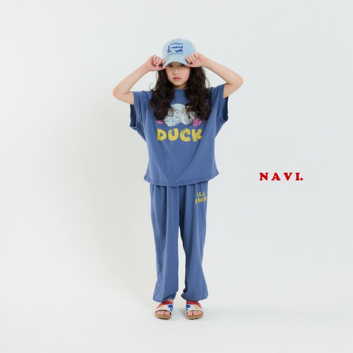 Navi - Korean Children Fashion - #todddlerfashion - Duck Tee - 10
