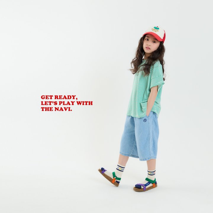 Navi - Korean Children Fashion - #toddlerclothing - Molly Denim Pants - 10