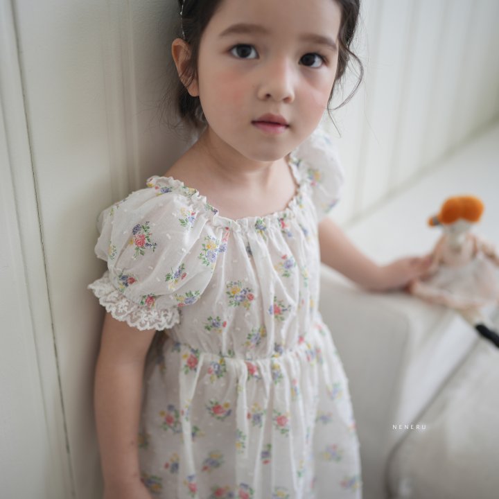 Neneru - Korean Baby Fashion - #babyboutique - Sweet One-piece - 7