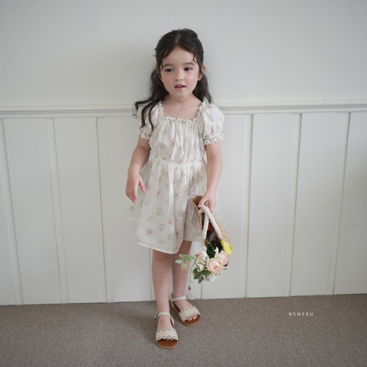 Neneru - Korean Baby Fashion - #babyboutique - Sweet One-piece - 8