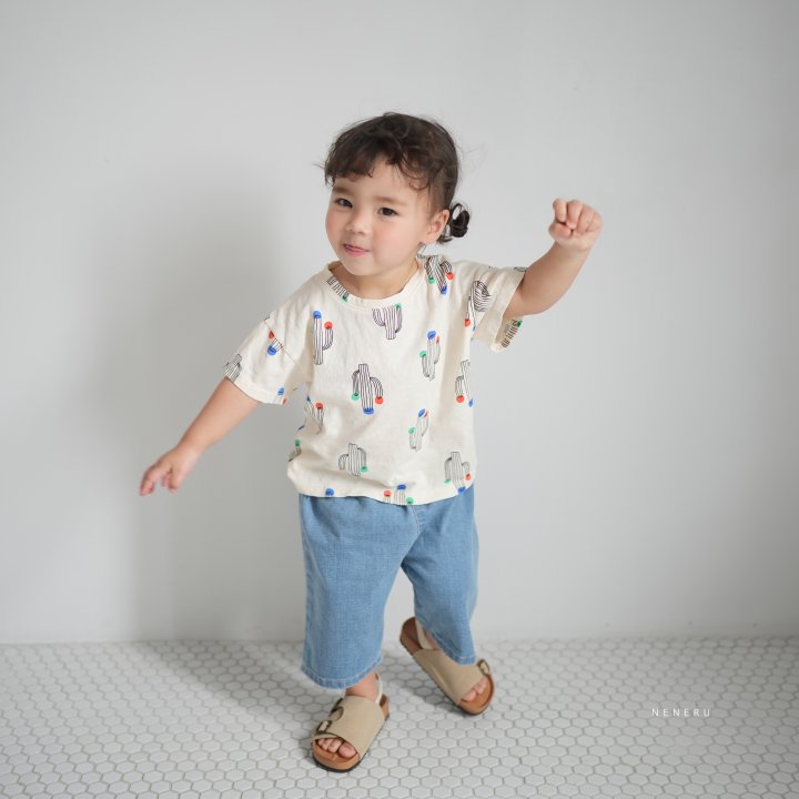 Neneru - Korean Baby Fashion - #smilingbaby - Cactus Tee - 4