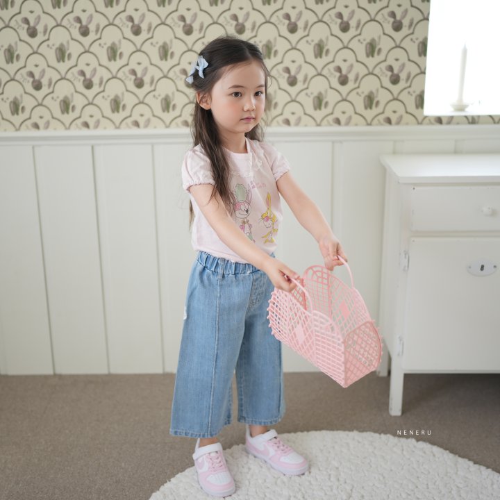 Neneru - Korean Baby Fashion - #babyboutiqueclothing - Mezzo Ribbon Pants - 3