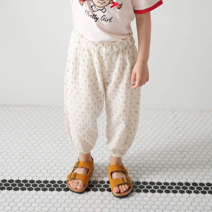 Neneru - Korean Baby Fashion - #babyboutiqueclothing - Cherry Pants